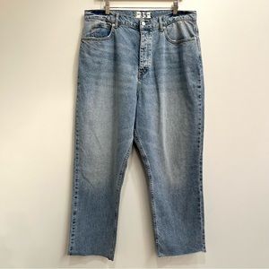 We The Free Blue Straight Leg Jeans